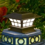 Solar Fence Lamp Supplier - IP65 Waterproof Square LED