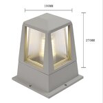 Solar Garden Lamp Supplier - IP65 Brass Aluminum 3000K