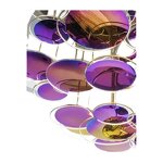 Bubble Pendant Light Supplier - Colorful Cyberpunk Hotel Lobby