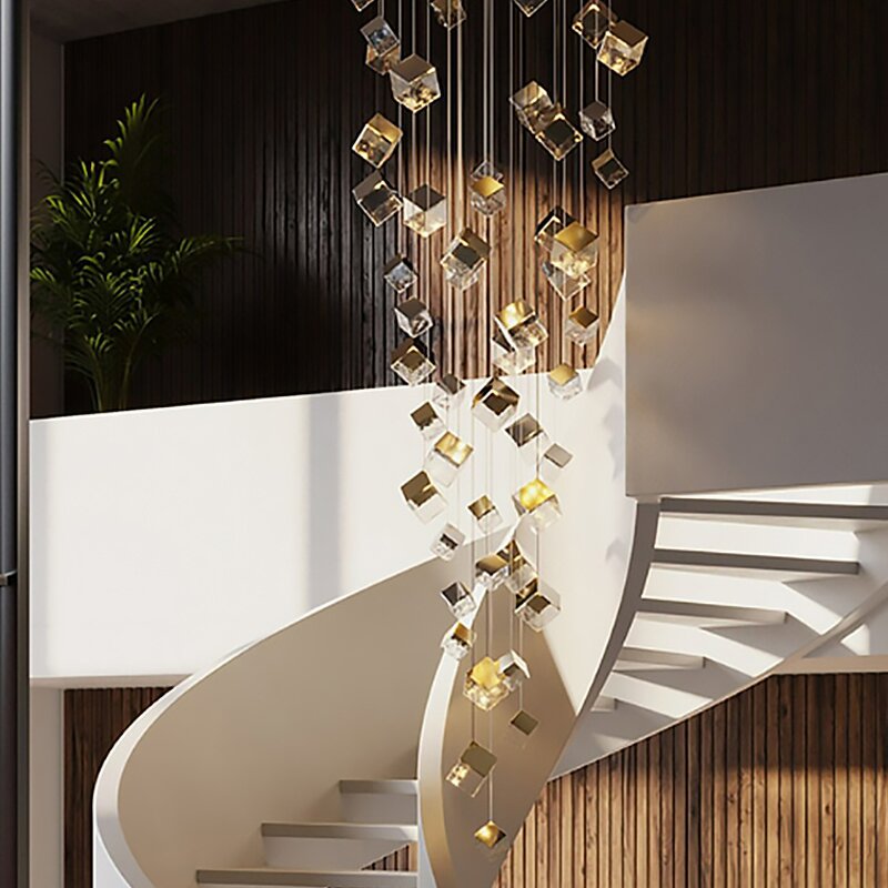 Glass Chandelier Supplier - Custom Elegant Large Pendant