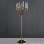 Luxury Floor Lamp Supplier - Gold Hotel Designer Iron LED