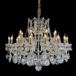 Chandelier Supplier - Custom Golden Maria Theresa Crystal