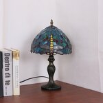Dragonfly Table Lamp Supplier - Tiffany Retro European Glass
