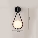 Glass Ball Wall Sconce Factory - Nordic Indoor Minimalist