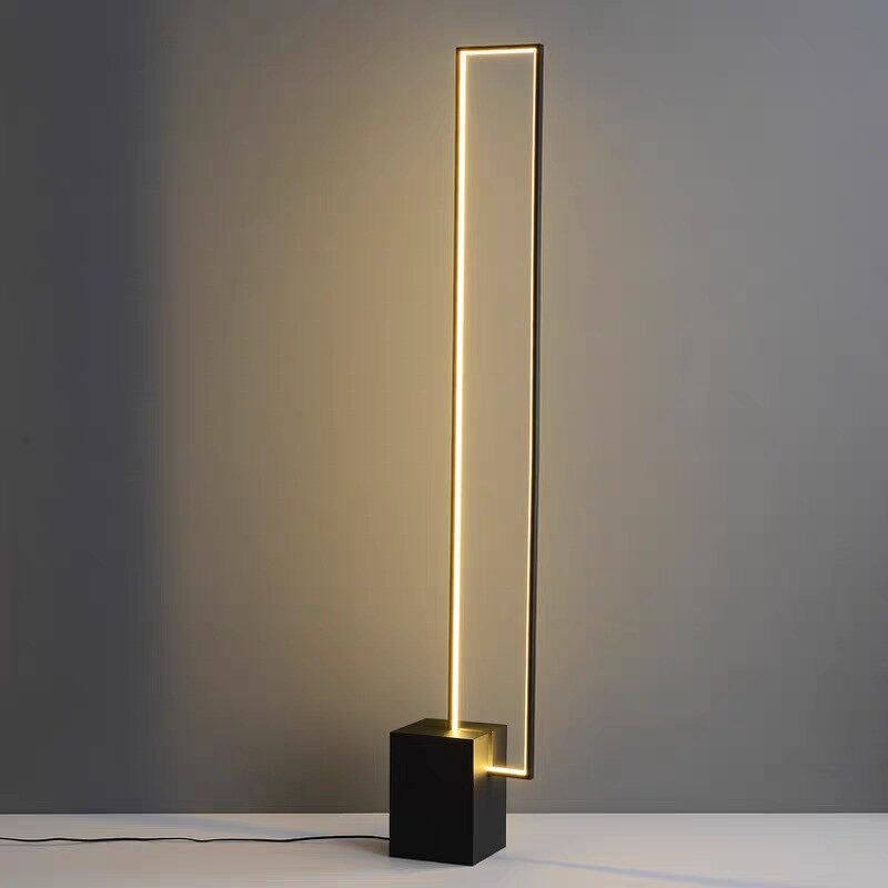 Designer LED Floor Lamp Factory - Nordic Modern Black Iron