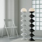 Gourd Floor Lamp Supplier - Nordic Denmark Black & White