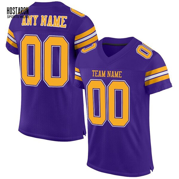 American Football Jersey Manufacturer - OEM Custom HOSTARON 100% Polyester