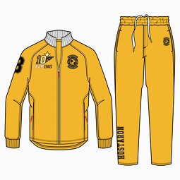 Full Zip up Hoodies Manufacturer - OEM Custom HOSTARON Logo Two Pieces