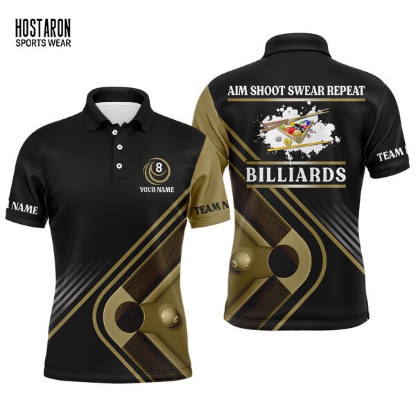 Billiard Polo Shirts Manufacturer - OEM/ODM Custom HOSTARON Billiard Player