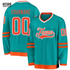 Custom Hockey Jersey Manufacturer - OEM Custom HOSTARON Any Logo Sublimation
