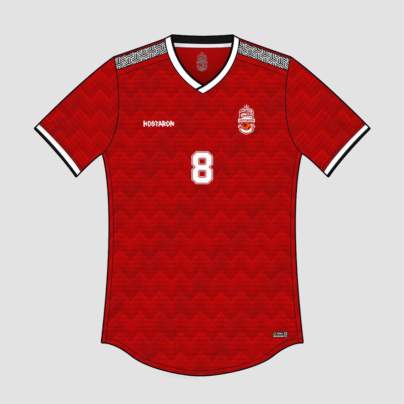 Retro Football Jersey Manufacturer - HOSTARON Wholesale Sublimation Blue