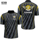 Billiards Team Jerseys Manufacturer - OEM Custom HOSTARON Quick Dry 100%