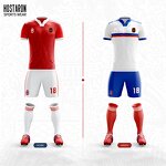 Soccer Uniforms Manufacturer - Oem Custom HOSTARON Yellow and Green