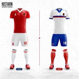 Soccer Uniforms Manufacturer - Oem Custom HOSTARON Yellow and Green