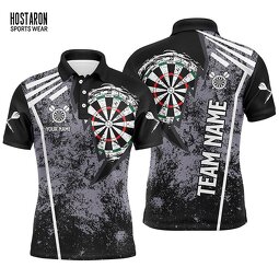Dart Polo Jersey Manufacturer - OEM Designs HOSTARON Sublimated Print