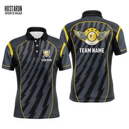 Sublimation Billiards Shirts Manufacturer - OEM Custom HOSTARON Personalized