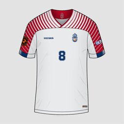 Retro Maillot Manufacturer - OEM Custom HOSTARON Blue Soccer Jersey Player