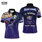 Men Pool Team Jerseys Manufacturer - OEM High Quality Custom Design