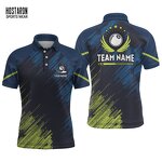 Men'S Billiard Polo Shirt Manufacturer - OEM Custom HOSTARON Printed