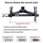 Bike Trailer Axle Manufacturer - OEM M12 Thru Axle