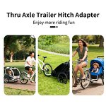 Bike Trailer Axle Manufacturer - OEM M12 Thru Axle