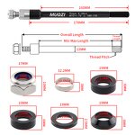 Bike Trailer Axle Manufacturer - OEM M12 Thru Axle