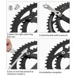 Bike Crankset Screw Manufacturer - OEM Chainring Bolt