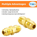 Brass Tube Fitting Factory - OEM/ODM Custom Half-Union with Flare Nut 1/4 Flare Male