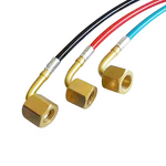 Refrigeration Hose Factory - OEM/ODM Custom High Low Pressure for Gauge Connection