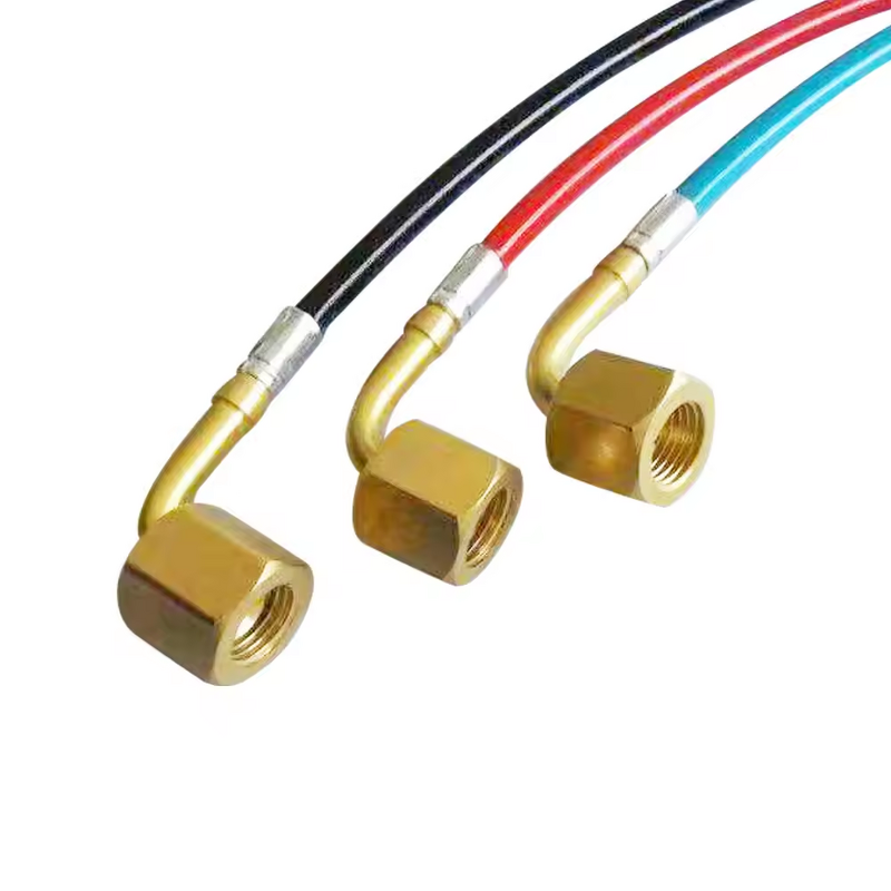 Refrigeration Hose Factory - OEM/ODM Custom High Low Pressure for Gauge Connection