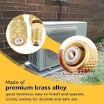 R410A Adapter Factory - OEM/ODM Custom Factory Direct 1/4 to 5/16 SAE Swivel