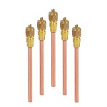 Charging Valve Factory - OEM/ODM Custom 1/4 Brass for Air Conditioning Refrigeration