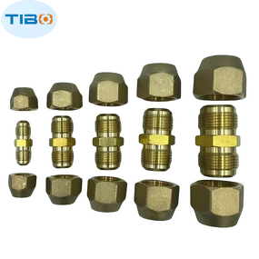 Brass Tube Fitting Factory - OEM/ODM Custom Half-Union with Flare Nut 1/4 Flare Male