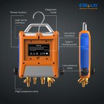 Digital Manifold Gauge Factory - OEM/ODM Custom Elitech EMG-40V 4-Valve HVAC
