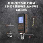 Vacuum Gauge Factory - OEM/ODM Custom VMV1S-2 Smart Bluetooth Pirani Sensor