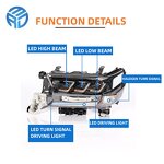 LED Headlight Factory - OEM for Toyota Land Cruiser 200