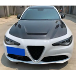 Carbon Fiber Hood Vents Factory - OEM for Alfa Romeo Giulia