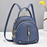 Backpack Factory - OEM/ODM Custom Black Leather Cute Women's Backpack for Girls