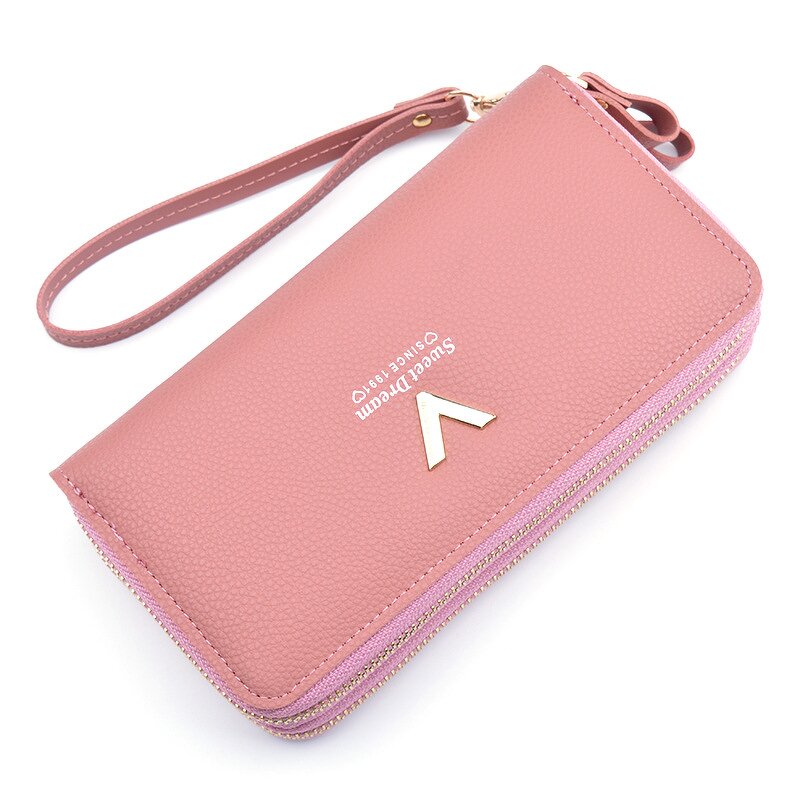 Wallet Factory - OEM/ODM Custom Korean PU Leather Cross Fringe Zipper Purse
