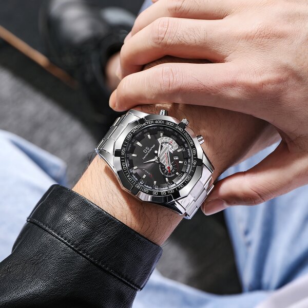 Wristwatch Factory - OEM/ODM Custom Fashion Men's Chain Watch Luxury Gold