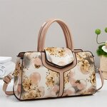 Shoulder Bag Factory - OEM/ODM Custom Wholesale Small PU Quilted Bag with Flower