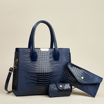 Shoulder Bag Factory - OEM/ODM Custom Wholesale Quilted PU Leather Bag Set