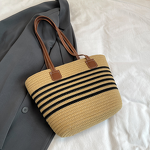 Tote Bag Factory - OEM/ODM Custom Wholesale Woven Straw Shoulder Beach Bag