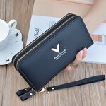 Wallet Factory - OEM/ODM Custom Korean PU Leather Cross Fringe Zipper Purse