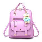 Backpack Factory - OEM/ODM Custom Black Leather Cute Women's Backpack