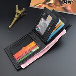 Card Holder Factory - OEM/ODM Custom High Quality PU Leather Men's Wallet