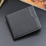 Card Holder Factory - OEM/ODM Custom High Quality PU Leather Men's Wallet