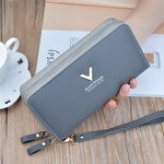 Wallet Factory - OEM/ODM Custom Korean PU Leather Cross Fringe Zipper Purse