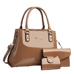 Shoulder Bag Factory - OEM/ODM Custom PU Leather Women's Fashion Messenger Set