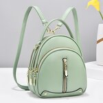 Backpack Factory - OEM/ODM Custom Black Leather Cute Women's Backpack for Girls